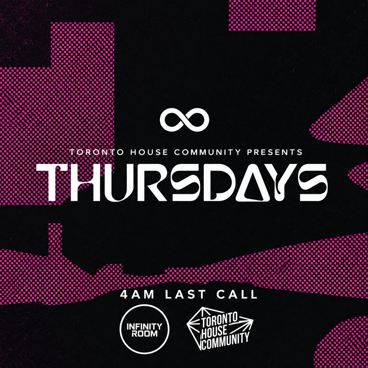 THURSDAYS at Infinity Room Toronto event artwork