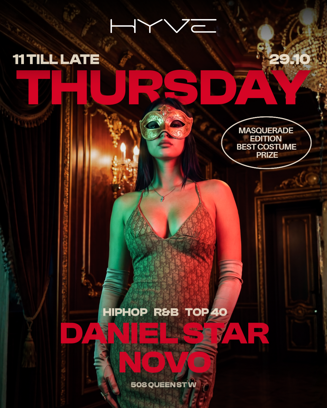 THURSDAY at HYVE Toronto event artwork