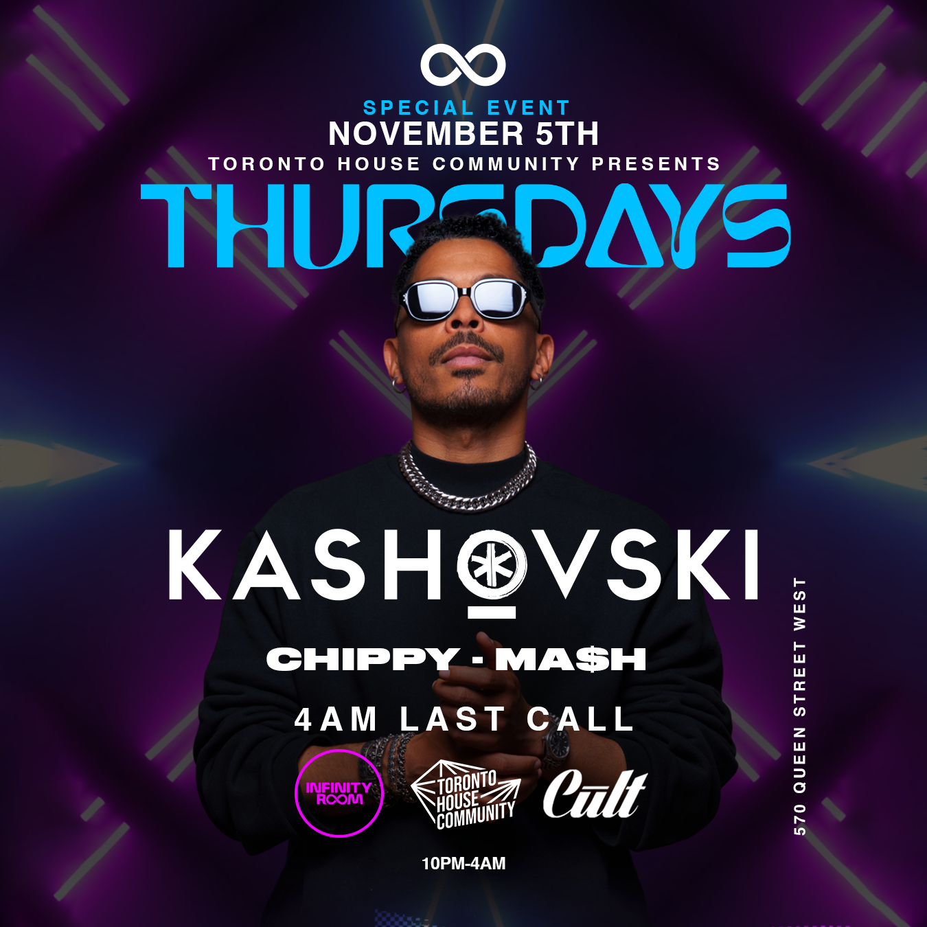 KASHOVSKI at Infinity Room Toronto event artwork