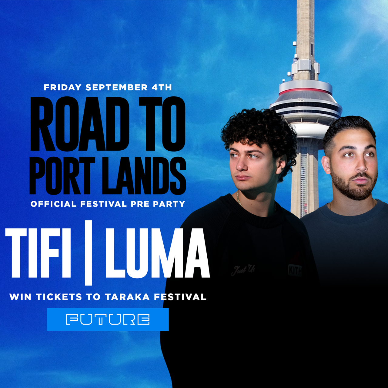 ROAD TO PORT LANDS - FESTIVAL PRE PARTY event flyer