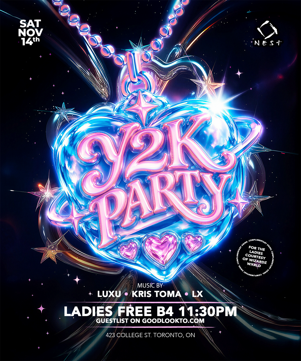 Y2K Party - Back to the Classics (Crave Saturdays) at NEST Toronto event artwork