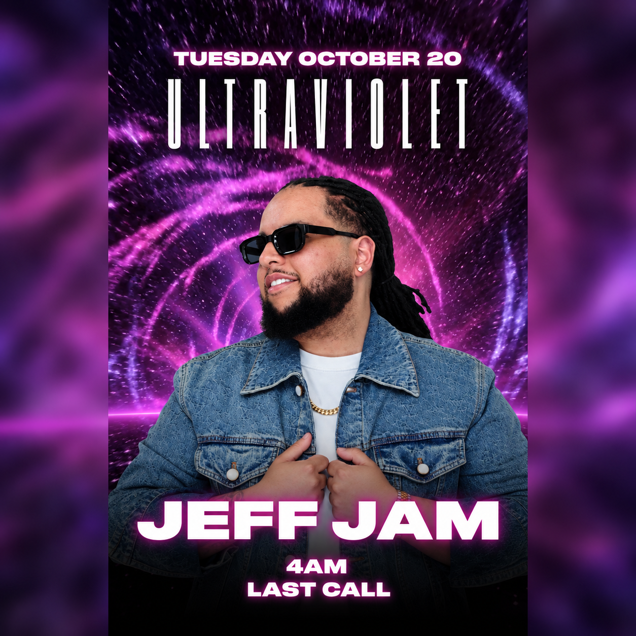 WITH OR WITHOUT YOU TUESDAYS at Ultraviolet Toronto event artwork