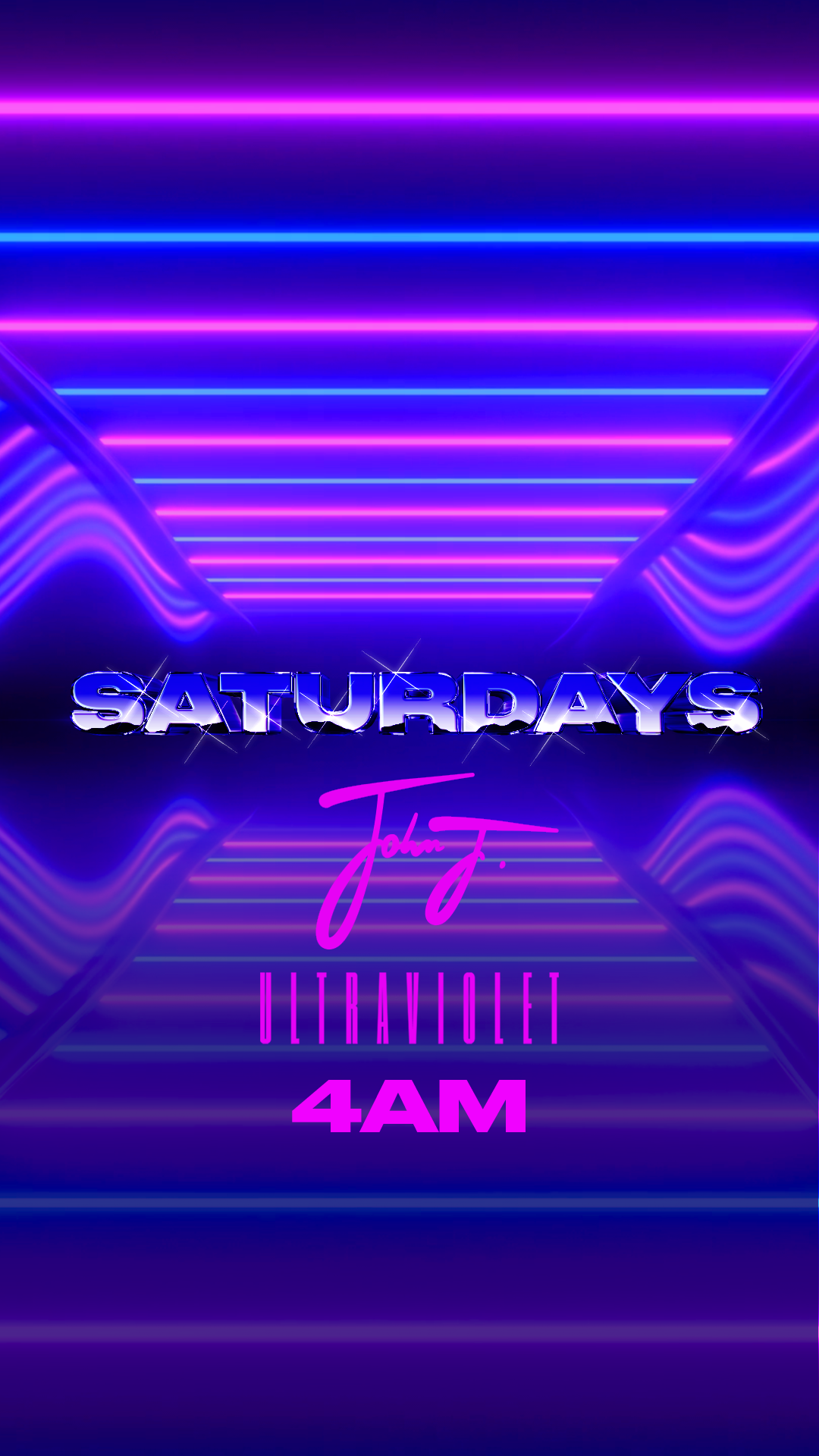 ULTRA SATURDAYS at Ultraviolet Toronto event artwork