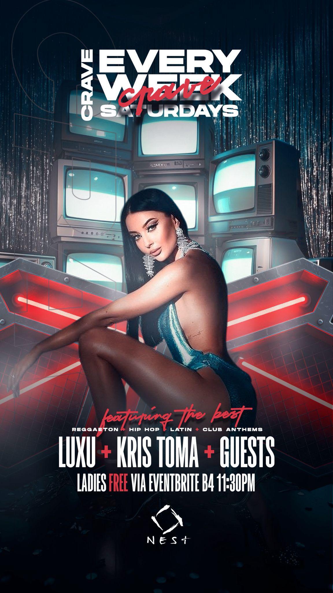 I L❤️ve Bad Bunny (Crave Saturdays) at NEST Toronto event artwork