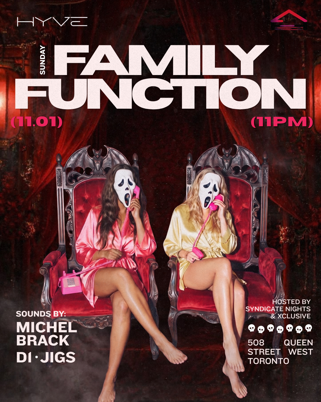 SUNDAYS at HYVE Toronto event artwork