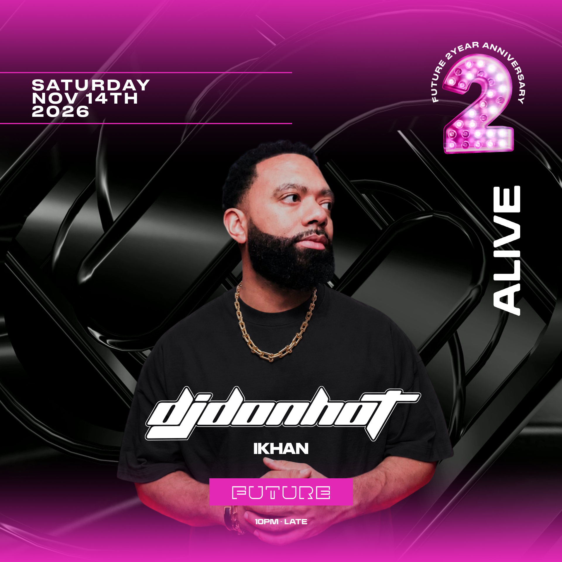ALIVE SATURDAYS at Future Toronto event artwork